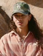 '47 Los Angeles Dodgers Camo Clean Up Hat - Camo Green