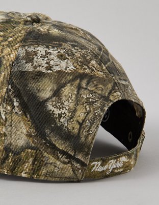 '47 Brand New York Yankees Realtree Apx Clean Up Hat - Camo Green