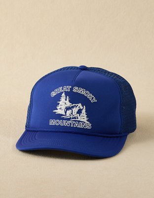 AE Smoky Mountains Trucker Hat - Blue