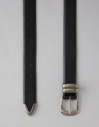AE Western Leather Belt - Black