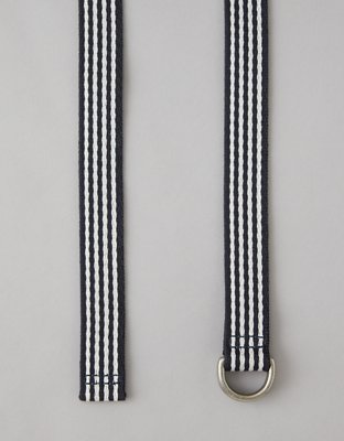 AE D-Ring Web Belt - Navy