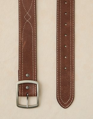 AE Leather Belt - Brown