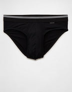 AEO Men's Ultra Soft Brief - Black