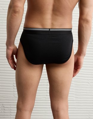 AEO Men's Ultra Soft Brief - Black