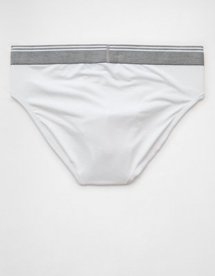 AEO Men's Ultra Soft Brief - Grey
