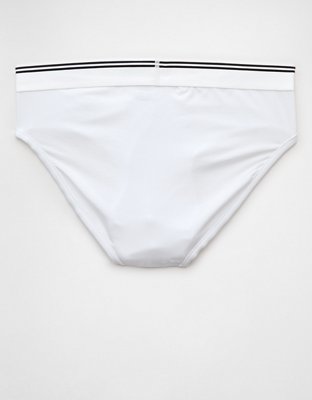 AEO Men's Ultra Soft Brief - White
