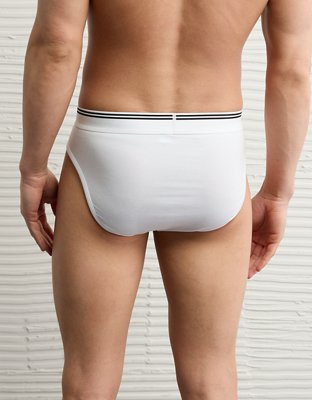 AEO Men's Ultra Soft Brief - White