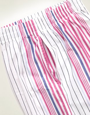 AEO Men's Poplin Classic Pocket Boxer Short - Pink Petal