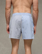 AEO Men's Poplin Classic Pocket Boxer Short - Blue Haven