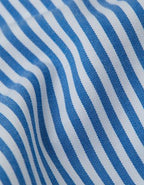 AEO Men's Striped Poplin Pocket Boxer Short - Light Blue