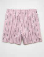 AEO Men's Poplin Classic Pocket Boxer Short - Pink