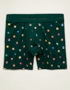 AEO Men's 6" Classic Boxer Brief - Green Alpine