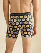 AEO Men's Drinks 6" Classic Boxer Brief - Black Charcoal
