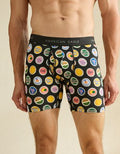 AEO Men's Drinks 6" Classic Boxer Brief - Black Charcoal