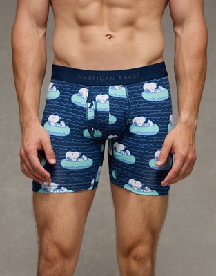 AEO Men's Snoopy 6" Classic Cotton Boxer Brief