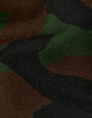 AEO Men's Camo Print 6" Flex Boxer Brief - Brown