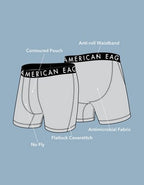 AEO Men's Camo Print 6" Flex Boxer Brief - Brown