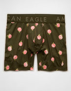 AEO Men's Food 6" Flex Boxer Brief - Olive