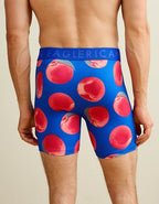 AEO Men's Food 6" Flex Boxer Brief - Cobalt Blue
