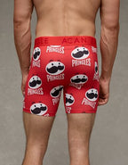 AEO Men's Pringles 6" Flex Boxer Brief - Red