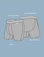 AEO Men's Dollar Bills 6" Ultra Soft Boxer Brief - Cream