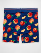 AEO Men's Food 6" Ultra Soft Boxer Brief - Navy