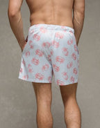 AEO Men's Food Satin Pocket Boxer Short - Light Blue