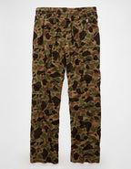 AEO Flannel PJ Pant - Camo Green