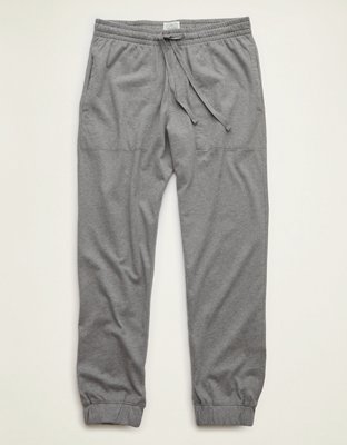 AEO Men's Jersey Jogger - Heather Gray