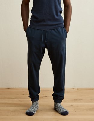 AEO Men's Jersey Jogger - Navy