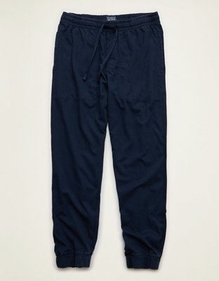 AEO Men's Jersey Jogger - Navy