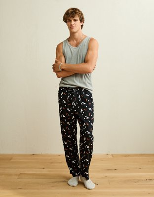 AEO Snoopy Halloween Flannel PJ Pant