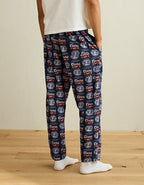 AEO Coors Graphic Flannel PJ Pant - Navy