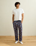 AEO Coors Graphic Flannel PJ Pant - Navy