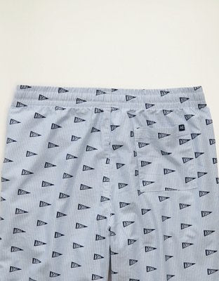 AEO Men's Oxford Lounge Pant - Light Blue
