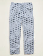 AEO Men's Oxford Lounge Pant - Light Blue