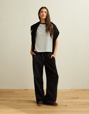 AE Everyday Luxe Straight Sweatpant