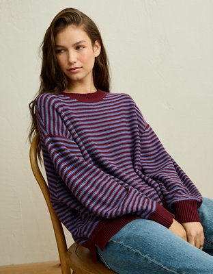 AE Oversized Crew Neck Sweater