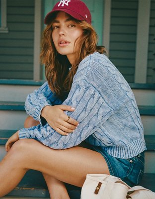 AE Cable Knit Sweater