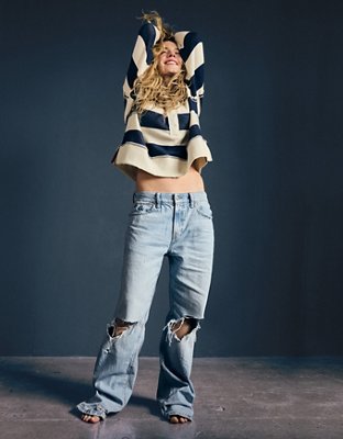 AE Low-Rise Baggy Straight Jean