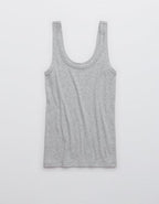 Aerie No BS Tank Top - Medium Heather Gray