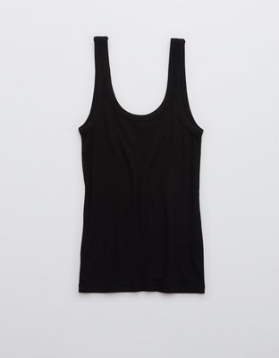 Aerie No BS Tank Top - True Black