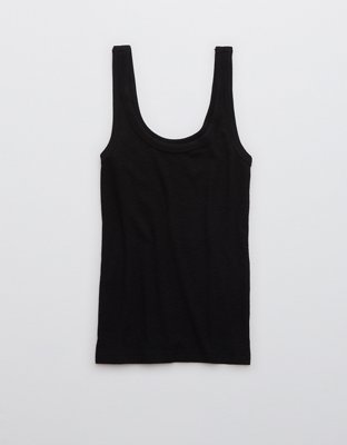 Aerie No BS Tank Top - True Black