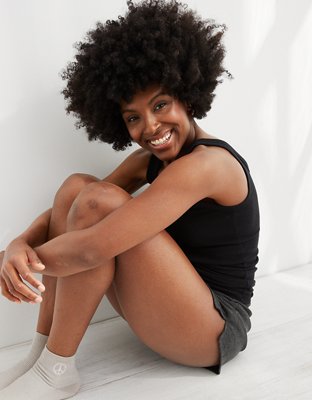 Aerie No BS Tank Top - True Black