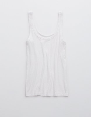 Aerie No BS Tank Top - White
