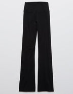 OFFLINE By Aerie OG Cotton High Waisted Flare Legging - True Black