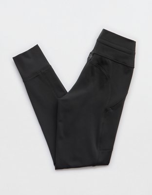 OFFLINE By Aerie Warmup High Waisted Pocket Legging - Smoked Gray