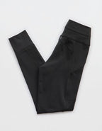 OFFLINE By Aerie Warmup High Waisted Pocket Legging - Smoked Gray