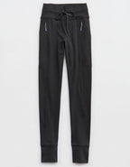 OFFLINE By Aerie Warmup High Waisted Pocket Legging - Smoked Gray
