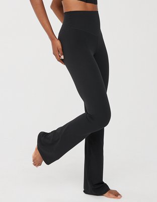 OFFLINE By Aerie Real Me XTRA High Waisted Bootcut Legging - True Black